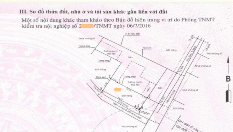 Bán đất Vườn Lài Q12, 94.8m2, Ngang 6m, Đ. 4m giá chỉ 4.x tỷ